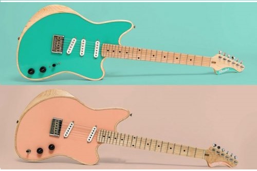 Moniker Guitars Rival Series かわいいギター ギターの花道